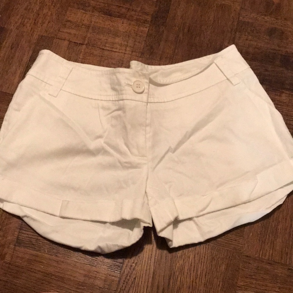 White shorts!